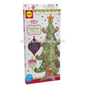 2017 DIY mosaic art christmas tree for children